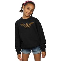 Girl's Justice League Movie Wonder Woman Emblem Sweatshirt in | Size: 7-8 Years