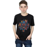 Boy's Coco Tree Pattern T-Shirt in | Size: 7-8 Years