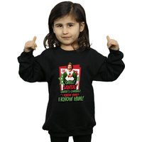 Girl's OMG Santa Sweatshirt in | Size: 9 Years