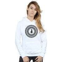 Disney Women's Alice In Wonderland Circle Hoodie in White | Size: Small