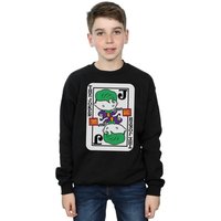 Boy's Chibi Joker Playing Card Sweatshirt in | Size: 9 Years
