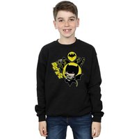 Boy's Chibi Batman Swinging Sweatshirt in | Size: 7-8 Years