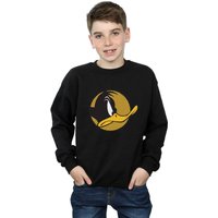 Boy's Daffy Duck Dotted Profile Sweatshirt in | Size: 5-6 Years