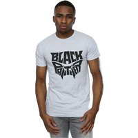 Panther Worded Emblem T Shirt Grey