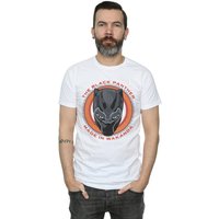 Panther Made Wakanda Red T Shirt White