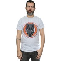 Panther Made Wakanda Red T Shirt Grey
