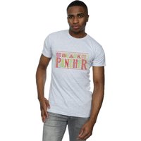 Panther Tribal Logo T Shirt Grey