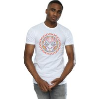 Panther Tribal Panther Icon T Shirt White