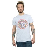 Panther Tribal Panther Icon T Shirt Grey
