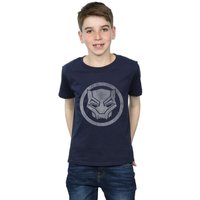 Panther Distressed Icon T Shirt Navy Years