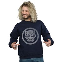 Panther Distressed Icon Sweatshirt Navy
