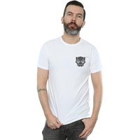 Panther On Chest Print T Shirt White