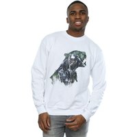 Panther Wild Silhouette Sweatshirt White