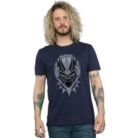 Panther Head T Shirt Navy