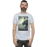 Panther Poster T Shirt Grey