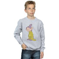 Disney Boy's Classic Dopey Sweatshirt in Grey | Size: 9 Years
