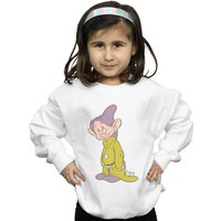 Disney Girl's Classic Dopey Sweatshirt in White | Size: 12-13 Years