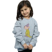 Disney Girl's Classic Dopey Sweatshirt in Grey | Size: 12-13 Years