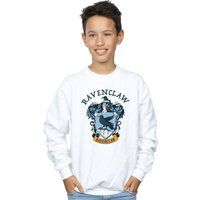 Harry Potter Boy's Ravenclaw Sweatshirt in White | Size: 7-8 Years