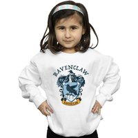 Harry Potter Girl's Ravenclaw Sweatshirt in White | Size: 12-13 Years