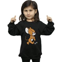 Girl's Angry Mouse Cotton Sweatshirt in | Size: 5-6 Years