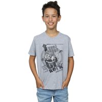 Looney Tunes Boy's Bugs Bunny What´s Up Rock T-Shirt in Grey | Size: 5-6 Years