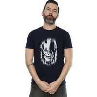 Thanos Face Cotton T Shirt