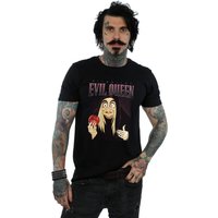 Snow White Evil Queen Montage T Shirt Black