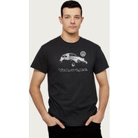 Volkswagen Men's Beetle Spray Paint T-Shirt in Black | Size: 2XL