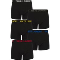 Tokyo Laundry Men's 5-Pack Cotton Boxers in Yellow | Size: Medium