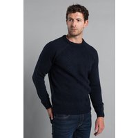 Raglan Crew Neck Jumper Dark
