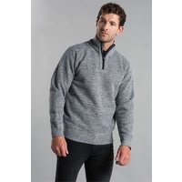 Funnel Neck 1 4 Zip Fleece Sherpa Lining