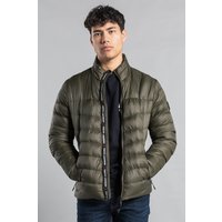 Padded Funnel Neck Full Zip Jacket
