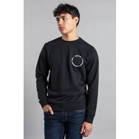 Crew Neck Sweatshirt Logo Print