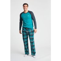 Cotton 2 Piece Long Sleeve Top & Bottoms Pyjama Set