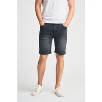 Tokyo Laundry Men's Cotton Blend Regular-Fit Denim Shorts in Black | Size: 2XL