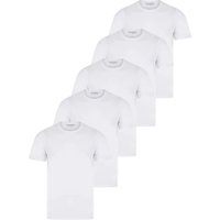 Cotton 5 Pack Short Sleeve T Shirts