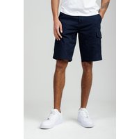 Tokyo Laundry Men's Cotton Cargo Shorts in Navy | Size: XL