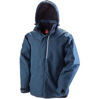 Waterproof Denim Textured Rugged Jacket