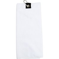 Towel City Microfibre Golf Towel in White