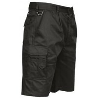 Portwest Men's Combat Shorts in Black | Size: Medium