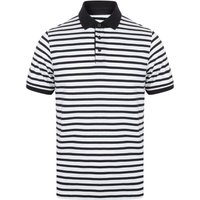 Striped Jersey Polo Shirt