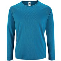 Sporty Long Sleeve Performance T Shirt