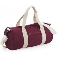 Plain Varsity Barrel Duffle Bag