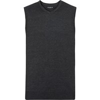 Collection V Neck Sleevless Knitted Pullover Top Jumper