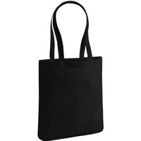 Westford Mill Women's EarthAware Cotton Spring Tote Bag in Black