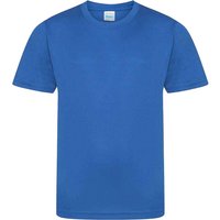 AWDis Cool Smooth T-Shirt in Blue | Size: 7-8 Years