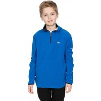 Trespass Boy's Etto Half Zip Fleece Top in Blue | Size: 2-3 Years