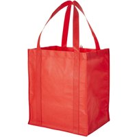 Bullet Liberty Non Woven Grocery Tote in Red