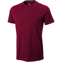 Elevate Men's Nanaimo Short-Sleeved T-Shirt in Burgundy | Size: Small